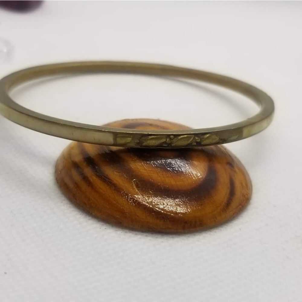 ‎Cobblestone print bracelet